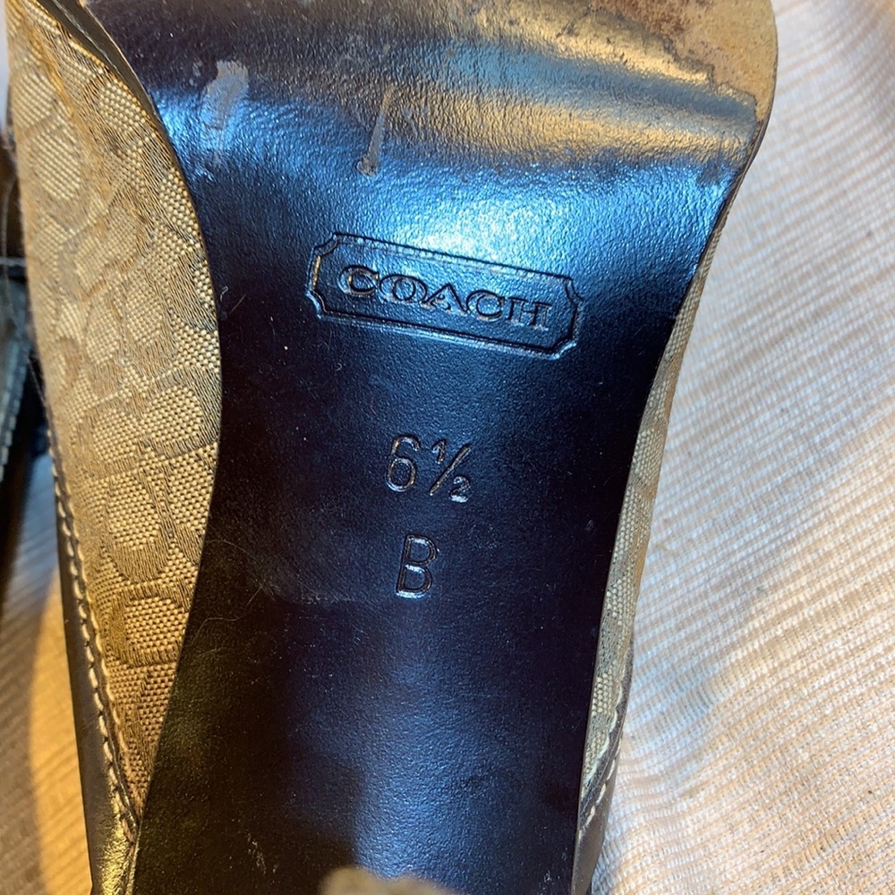 Coach Vintage almost NEW made in Italy mules - Picture 11 of 15